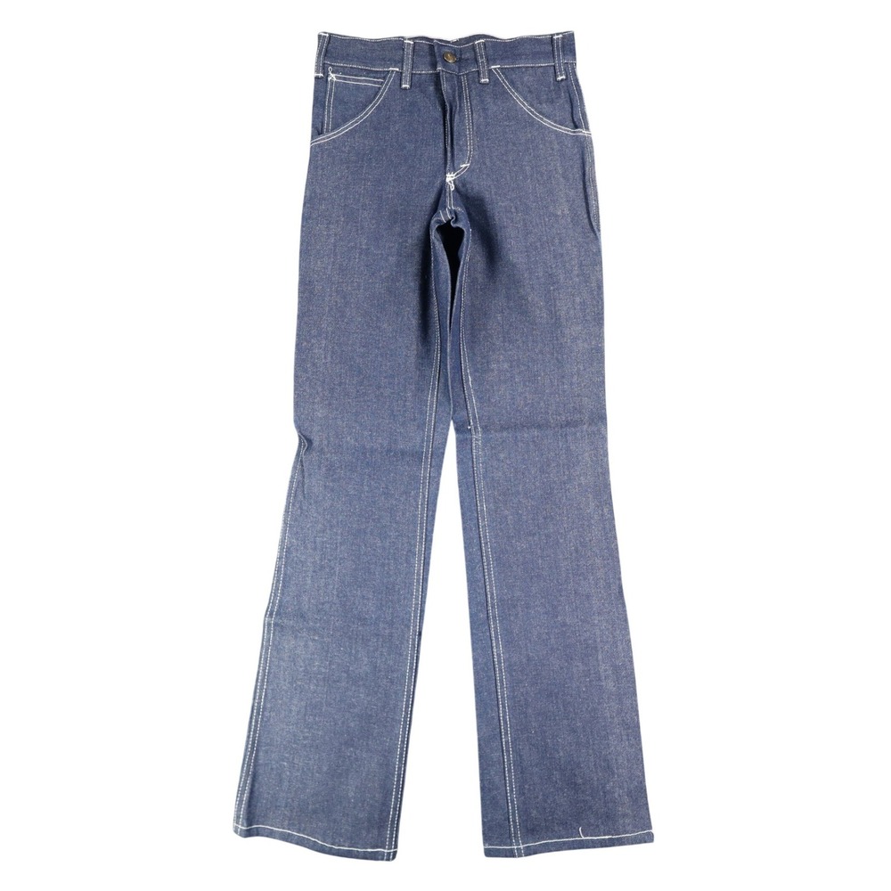 Key Jeans Vintage Womens 27 M Rainbow Pocket Flare Jeans NWT